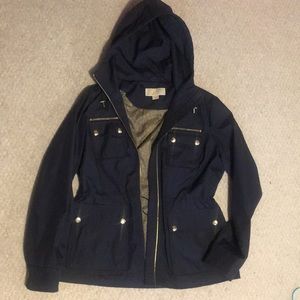 Michael Kors Hooded Rain Jacket